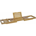 Ivol - pont de baignoire en bambou - plateau extensible de bain