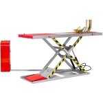 Mw tools ? pont moto �lectrique professionnel 230v ? charge 600kg ? hauteur max 1100mm ? table extra ...