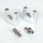 Pontet rehausse de guidon replay pour moto �22mm � 22mm h18mm