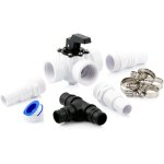 Pool bypass set 12 pices vanne universelle  3 voies pour pompe  chaleur chauffage de piscine chauffage ...
