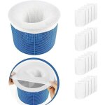 Vurahome - pool skimmer socks, lot de 20 chaussettes skimmer piscine, skimmer r�utilisable et super �lastique ...