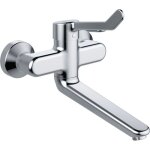 Porcher - mitigeur mural chrom okyris pro manette allonge chrom - d2480aa