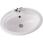 Porcher - vasque ulysse 56 x 46 cm, blanc brillant (p144801)