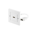 Port mural hdmi ? 1 prise hdmi? (type a) ? dor� ? transmission audio optimale pour home cin�ma et studios ...