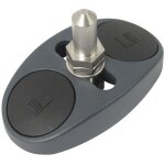 Portac crapaudine a visser alu brut diamtre de l'axe (mm): diamtre de l'axe (mm) : 20