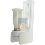 Support en aluminium avec olive de guidage anti - soul�vement. finition: noir ral 9005 - portac