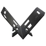 Portail � bois fixe droit 38x30 h 27 50041