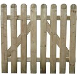 Salone - portail avec cl�ture ela cm. 100x100 en bois de pin impr�gn� - salon