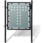 Portail simple de clôture noir 100x125 cm vidaxl Portail simple de clôture noir 100x125 cm vidaxl