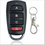 Portail de t�l�commande universelle, t�l�commande universelle pour porte de garage 433, 92 mhz, 4 t�l�commande ...
