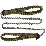 Portatif tron�onneuse scie � main avec poign�es de corde parachute multifonction trousse en nylon c�ble ...