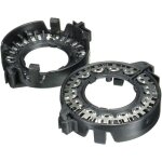 Porte ampoule adaptateur xenon hid d1s d3s avec bague de retenue clip compatible s�rie bmw x5 x6