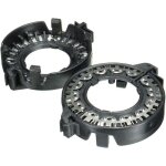Porte ampoule adaptateur xenon hid d1s d3s avec bague de retenue clip compatible s�rie bmw x5 x6