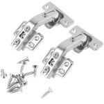 Porte d'armoire � charni�re d'angle � 135 degr�s avec vis