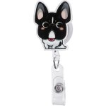 Porte - badge rétractable en forme de chien noir de dessin animé porte - badge rétractable avec clip ... Porte - badge rétractable en forme de chien noir de dessin animé porte - badge rétractable avec clip ...