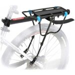 Porte bagage v�lo arri�re avec capacit� 50kg, xu, r�glable porte bagages velo vtt transporteur tige de ...