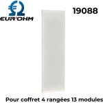 Porte blanche pour coffret plastique maxi - rail - porte blanche - porte blanche pour coffret 4 rangées ... Porte blanche pour coffret plastique maxi - rail - porte blanche - porte blanche pour coffret 4 rangées ...