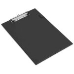 Porte - blocs standard - rapesco - a4 - noir - pvc - pince forte