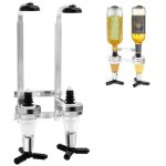 [jamais utilis�] porte - bouteilles mural, distributeur de boissons pour 2 bouteilles, distributeur � ...