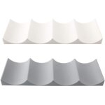 Porte bouteille vin, 2 pi�ces range bouteille frigo, rangement bouteille frigo, support bouteille vin, ...