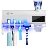 Porte brosse à dents stérilisateur uv, support de brosse à dents electrique à énergie solaire rechargeable ... Porte brosse à dents stérilisateur uv, support de brosse à dents electrique à énergie solaire rechargeable ...
