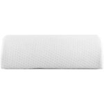 Porte carte table oreiller demi - cercle en latex naturel, soutien de la colonne cervicale, oreiller ...