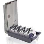 Porte - cartes de visite, bo�te de rangement pour cartes de visite de capacit� 500 feuilles avec 4 panneaux ...