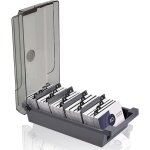 Porte - cartes de visite, bote de rangement pour cartes de visite de capacit 500 feuilles avec 4 panneaux ...