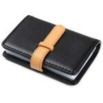 Porte - cartes de visite, grand carnet de cartes de visite portable, organisateur de cartes de visite ...