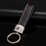 Porte - cl�s bmw en cuir v�ritable m sport, m power metal oem, ensoleill�