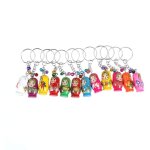 Porte - cl�s cr�atifs en bois matryoshka poup�es russes - lot de 12 pi�ces pour d�coration et cadeaux ...