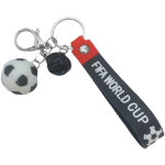Porte - cl�s de football - ce porte - cl�s en m�tal orn� du logo du football peut �tre utilis� pour les ...