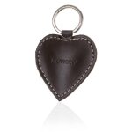 Porte - cls en forme de c?ur en cuir vritable - rovicky