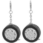 Porte - cl�s mini - m�tre ruban (2 pi�ces), petit m�tre ruban r�tractable multifonctionnel, id�al pour ...