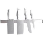 Porte couteau magnetique 30cm, barre  couteaux aimante, piste lame magntique, aucun perage requis ...