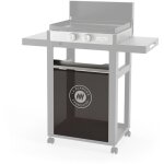 Le marquier - porte - Épices en inox et rideau la plancha francaise Le marquier - porte - Épices en inox et rideau la plancha francaise