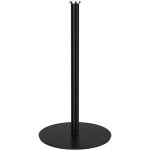 Porte essuie tout noir mat - soutien rouleau sur pied pour papier cuisine compatible avec la plupart ...