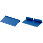 Porte étiquette de rechange pour broche avec tige couleur bleu edm Porte étiquette de rechange pour broche avec tige couleur bleu edm