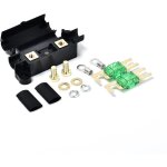 Porte - fusible 12v 30a avec 2 fusibles � lame - anti - �claboussures pour voiture, camion, bateau