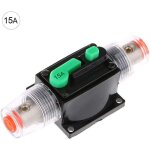 Porte - fusible de disjoncteur, dc 12v / 24v �tanche protection de voiture audio en ligne porte - fusible ...