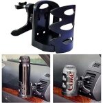 Porte - gobelets pour auto bouteille amovible et universel avec support r�glable pour grille d'a�ration ...