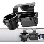 Porte - gobelet pour portire de voiture - accessoires auto organisateur de porte avec porte - gobelet ...