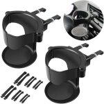 Porte gobelet voiture, 2 pcs porte - gobelet ventilation de voiture, porte - gobelet r�glables pour auto ...