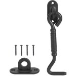 Porte de grange, serrure en acier inoxydable, crochet de fen�tre coulissante, raccords de quincaillerie, ...