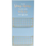 Porte - lettres en bois 'cactus' 53cm bleu Porte - lettres en bois 'cactus' 53cm bleu