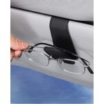 Porte lunettes pour voiture, cuir clip de support de lunettes de visire de voiture, pour lunettes de ...