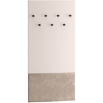 Porte - manteau mural 7 pat�res alos cachemire et bois
