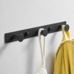 Porte - manteau mural crochets de serviettes pat�res murales � vis porte - serviettes pour salle de bain ...