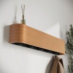 Porte - manteau mural design moderne - rangement vestiaire avec crochets dissimul�s - porte - v�tements ...