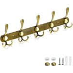 Porte manteau mural portemanteau murale avec 5 crochets pat�res murale portemanteaux pour entr�e salle ...